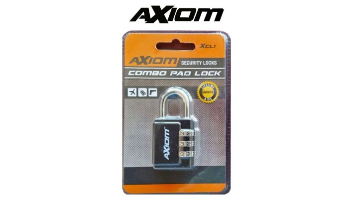 Axiom Combination Pad Lock
